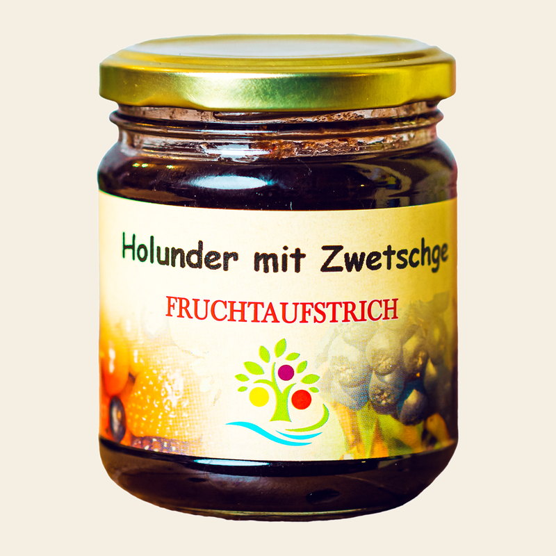 Holunder mit Zwetschge Fruchtaufstrich